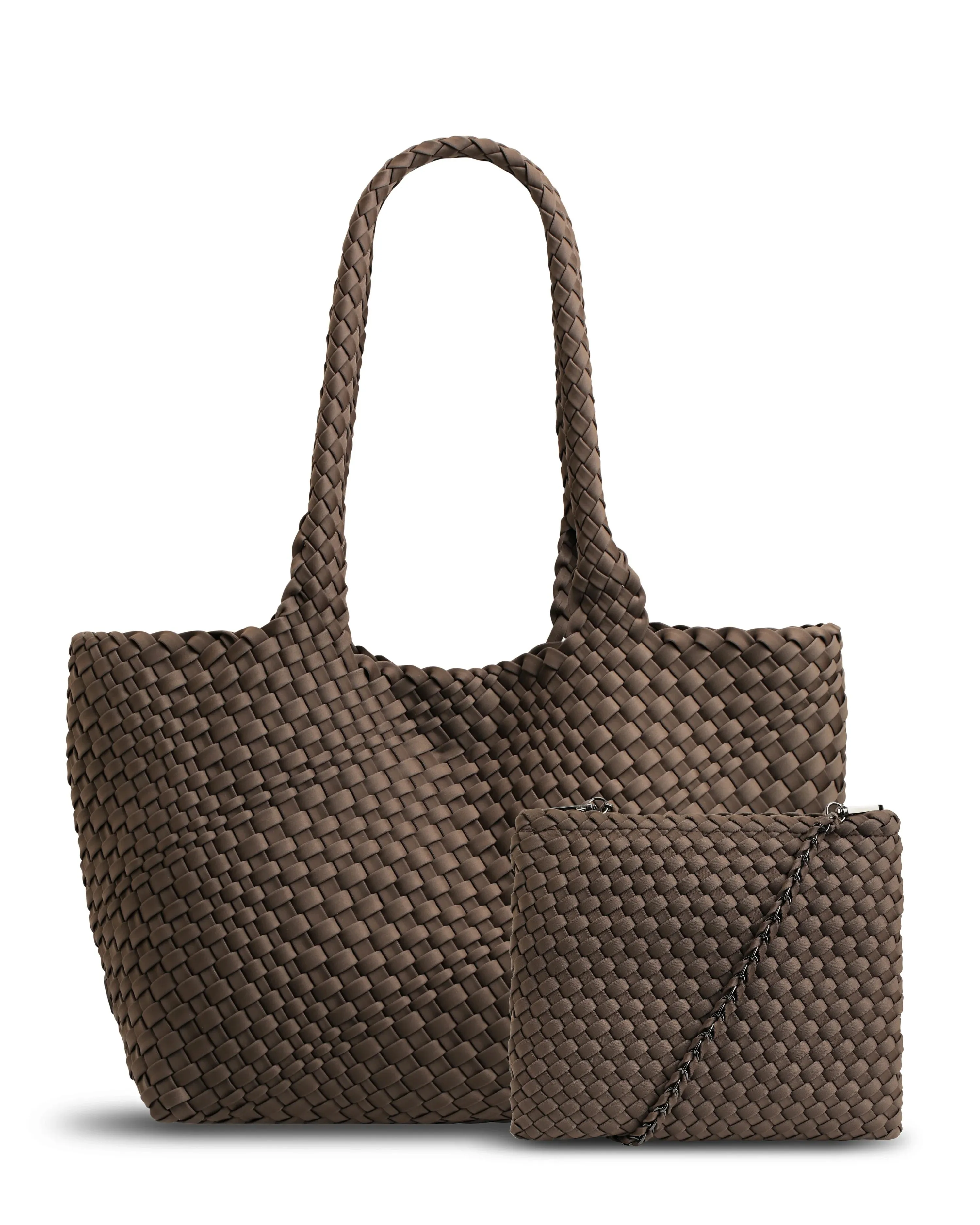 COCOA Aubrey Woven Neoprene Tote Bag - Stylish and Functional