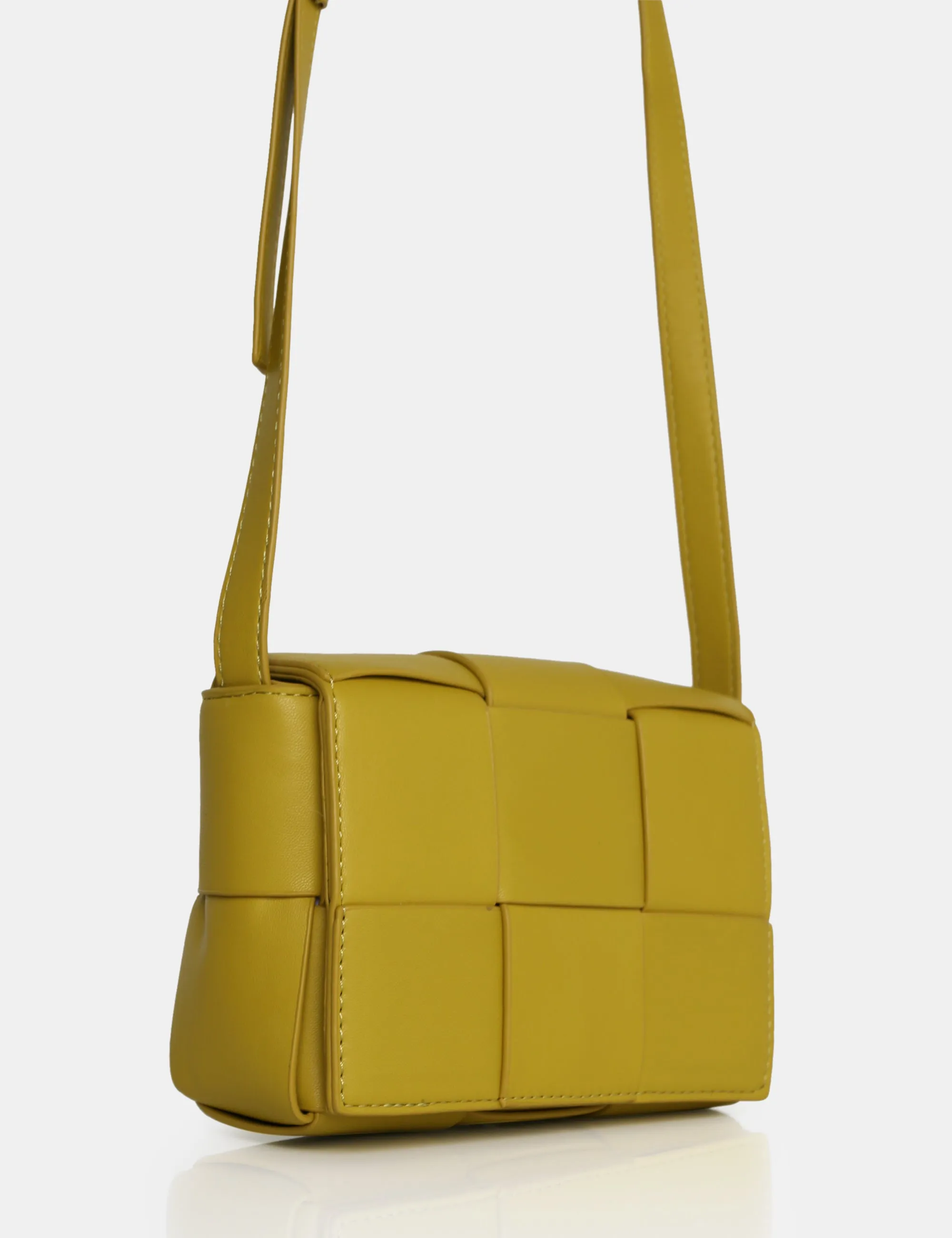 The Gianna Chartreusse Mini Crossbody Shoulder Bag