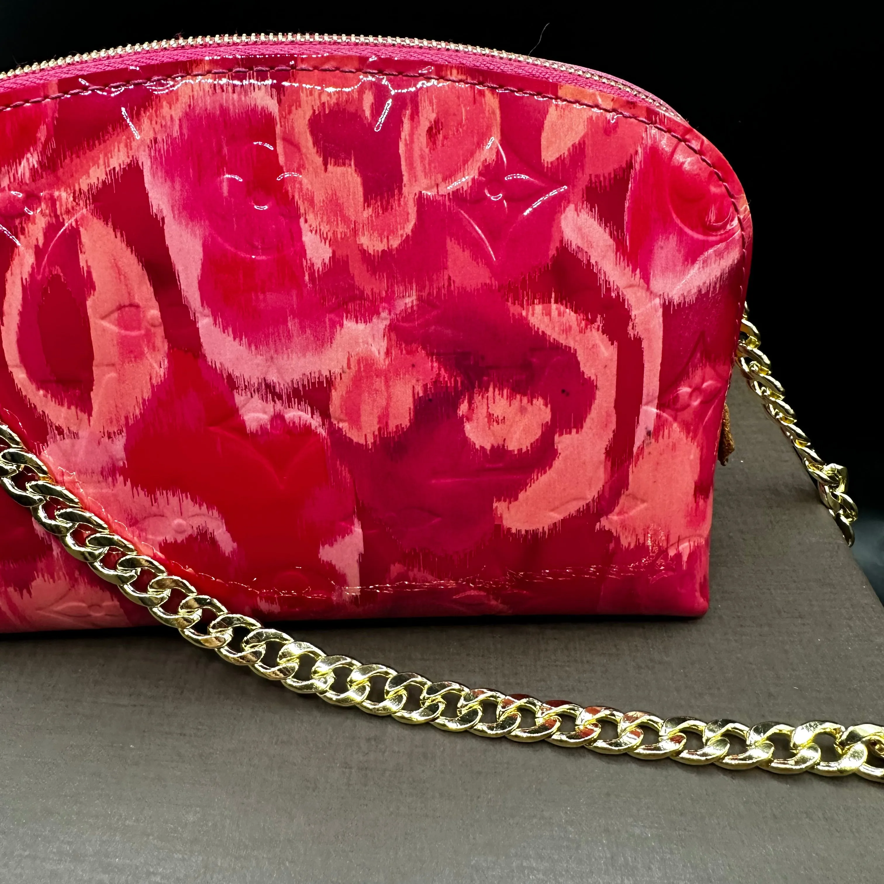 The Junco Crossbody Bag - Vintage LV Monogram in Ikat