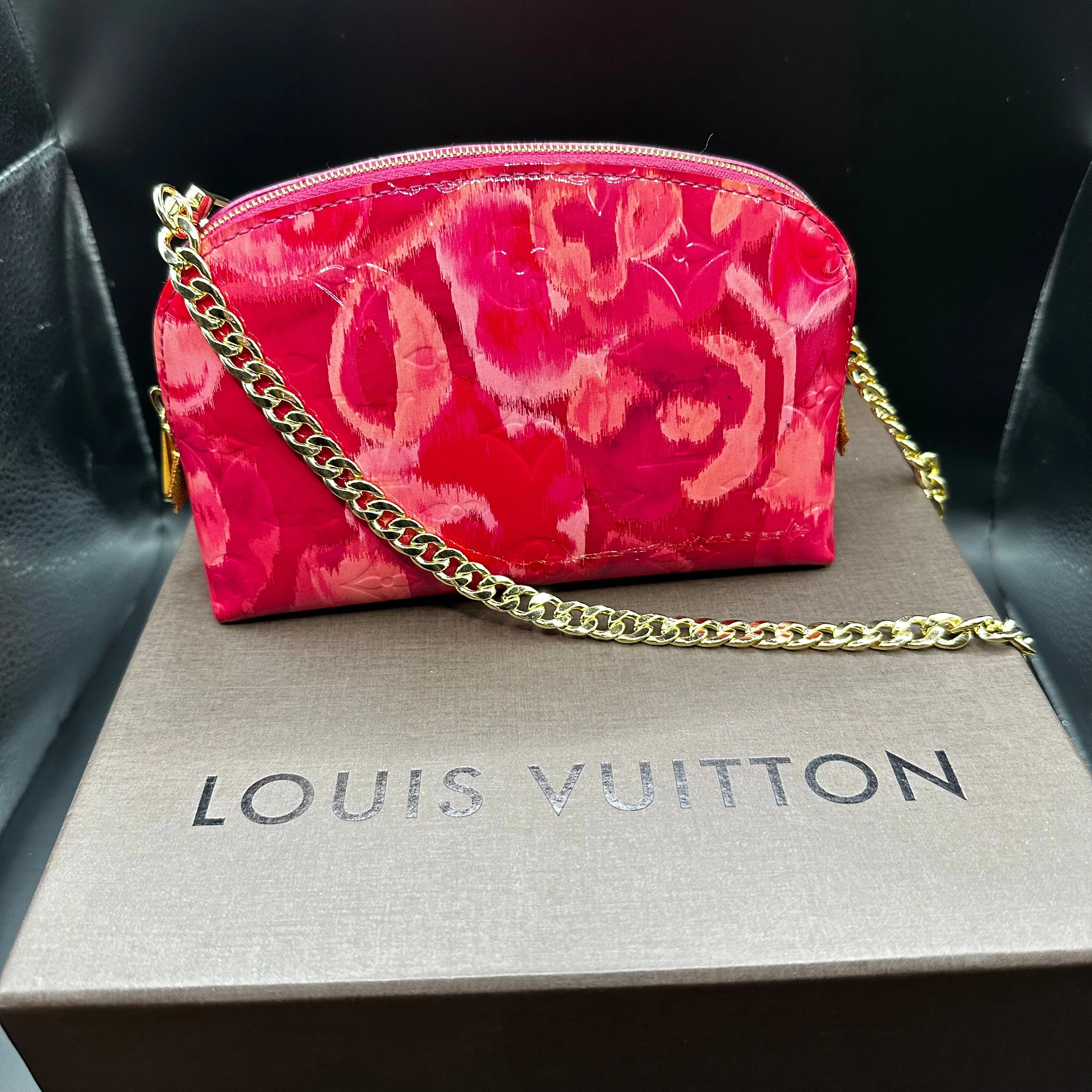 The Junco Crossbody Bag - Vintage LV Monogram in Ikat