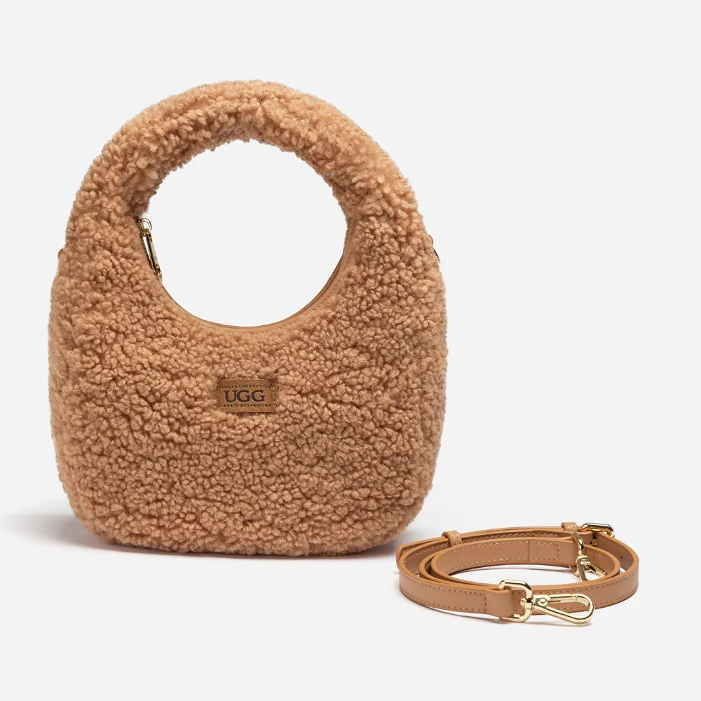 Ugg Momo Shearling Shoulder Bag