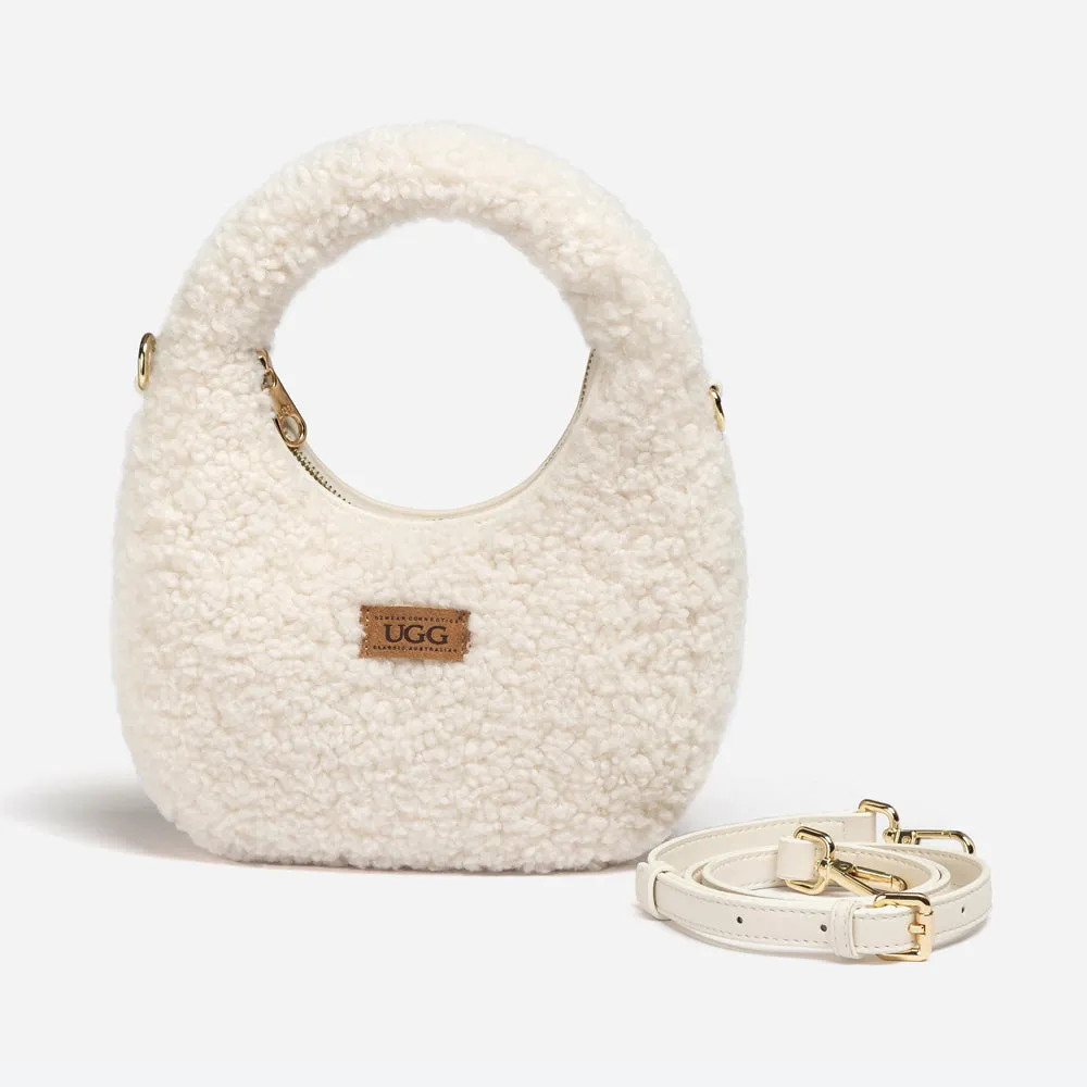 Ugg Momo Shearling Shoulder Bag