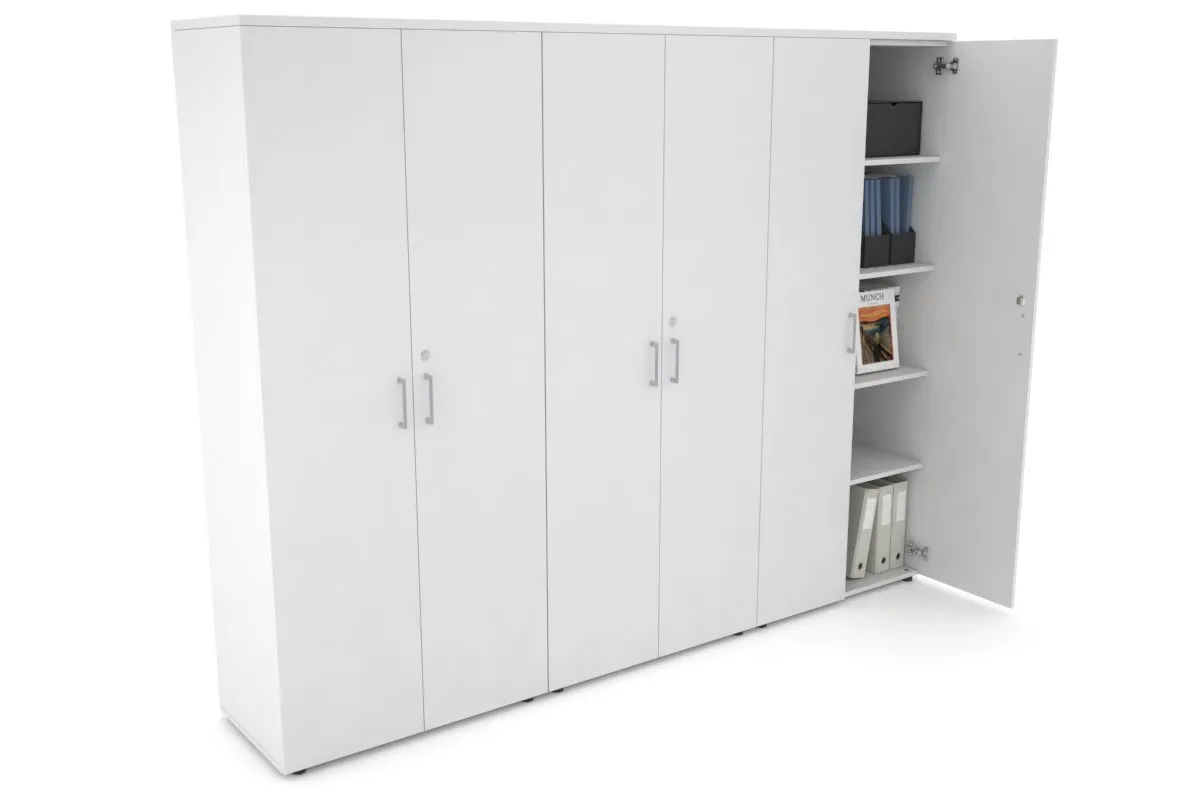 Uniform Large Storage Cupboard with Large Doors [2400W x 1870H x 450D]