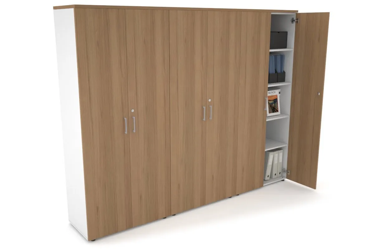 Uniform Large Storage Cupboard with Large Doors [2400W x 1870H x 450D]