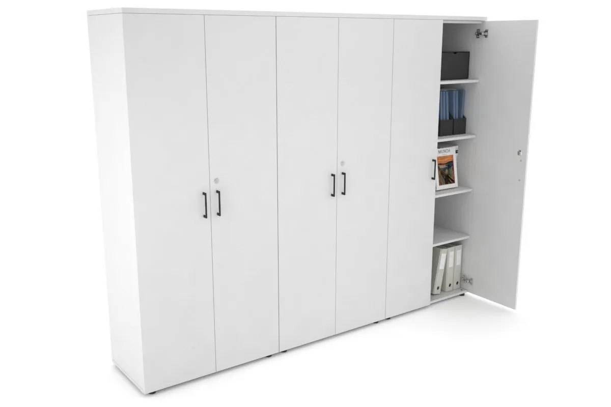 Uniform Large Storage Cupboard with Large Doors [2400W x 1870H x 450D]