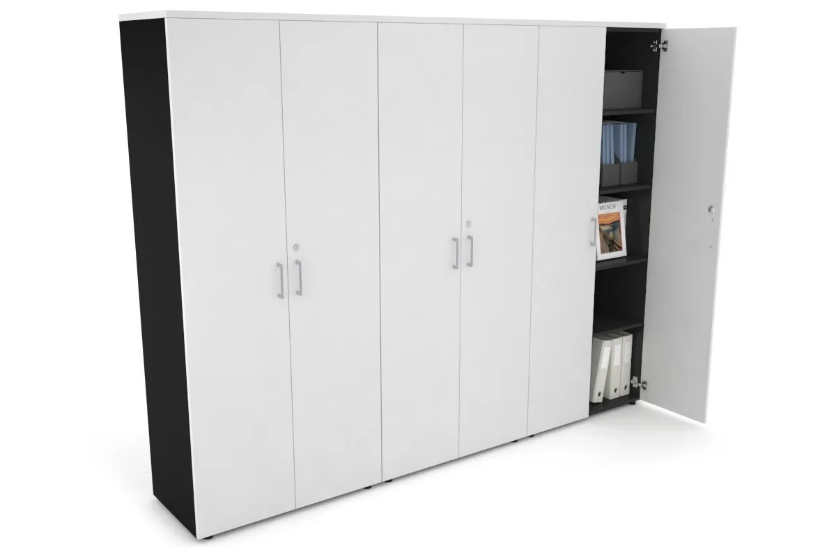 Uniform Large Storage Cupboard with Large Doors [2400W x 1870H x 450D]