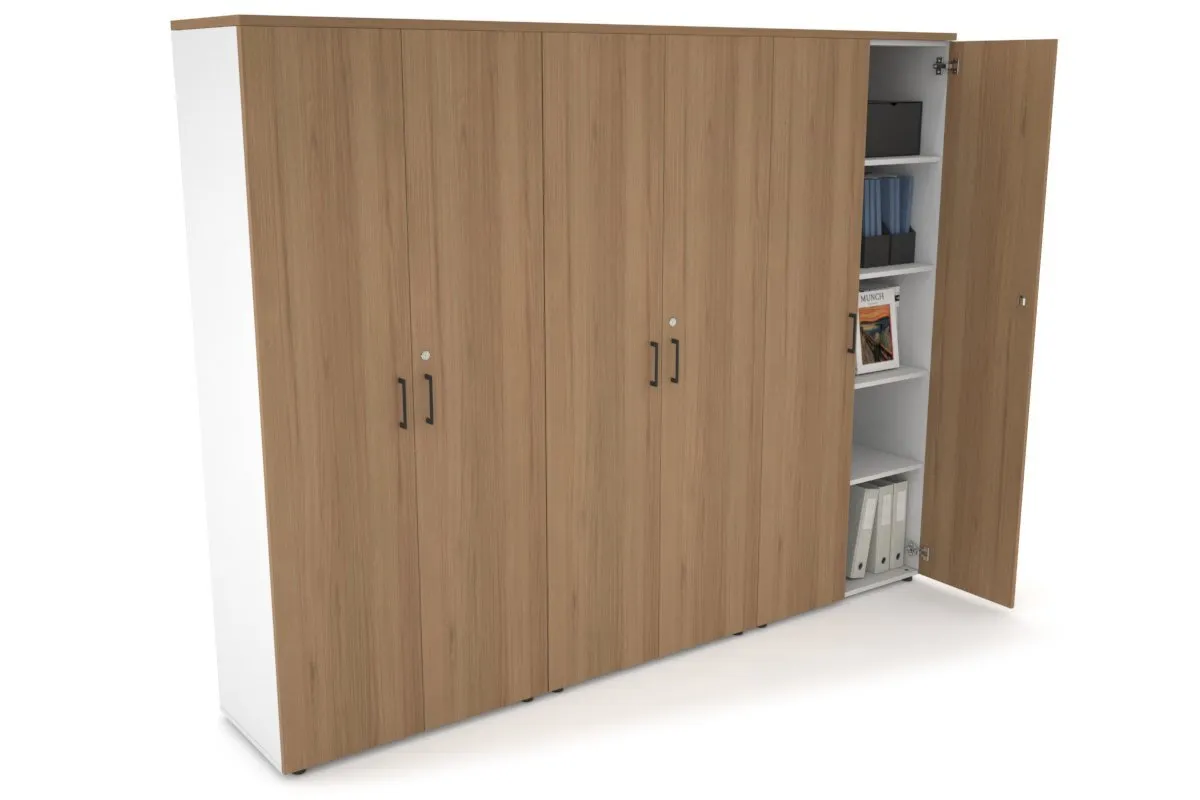 Uniform Large Storage Cupboard with Large Doors [2400W x 1870H x 450D]