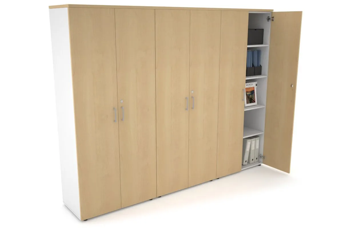 Uniform Large Storage Cupboard with Large Doors [2400W x 1870H x 450D]