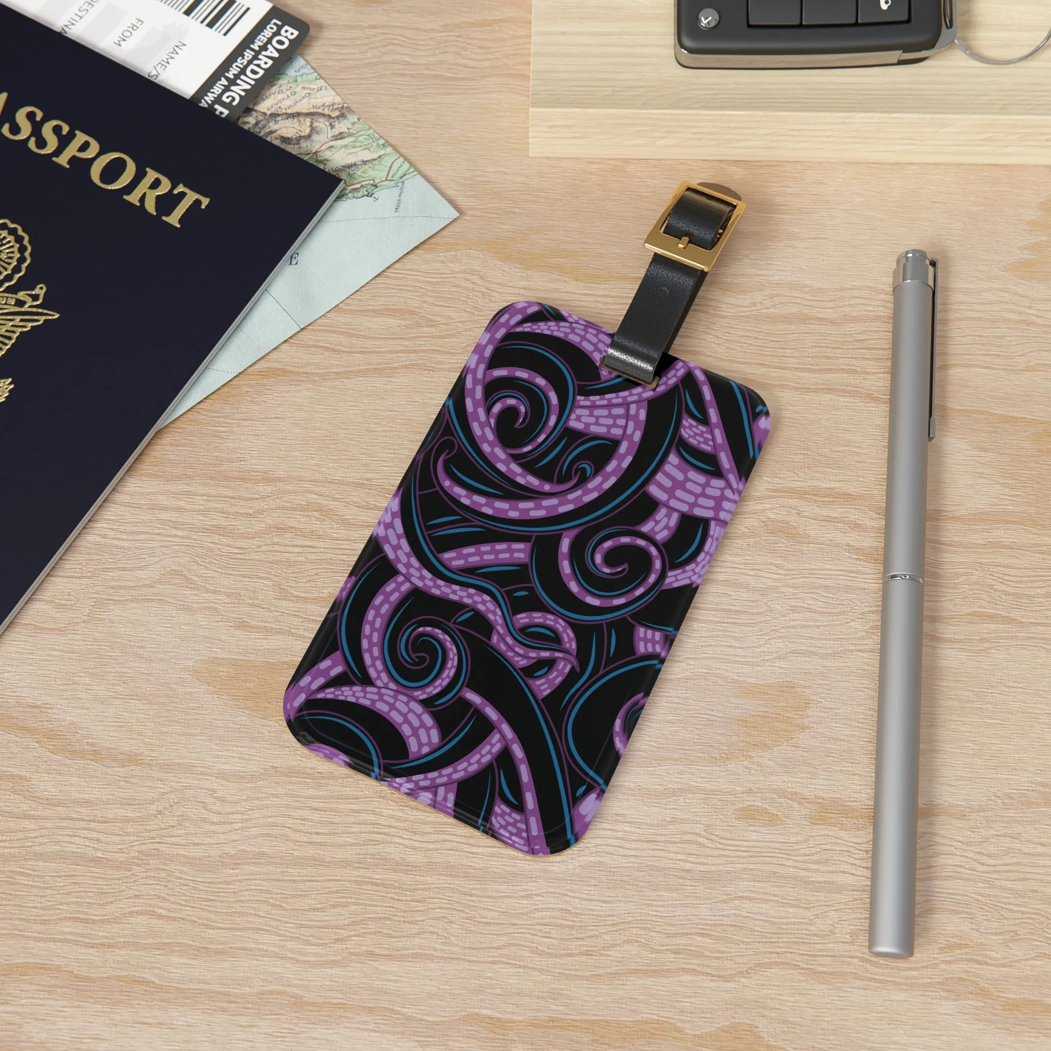 Ursula Tentacles Luggage Tag