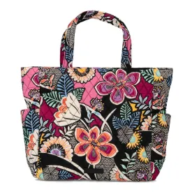 Vera Bradley Medium Zip Top Tote Kauai Floral