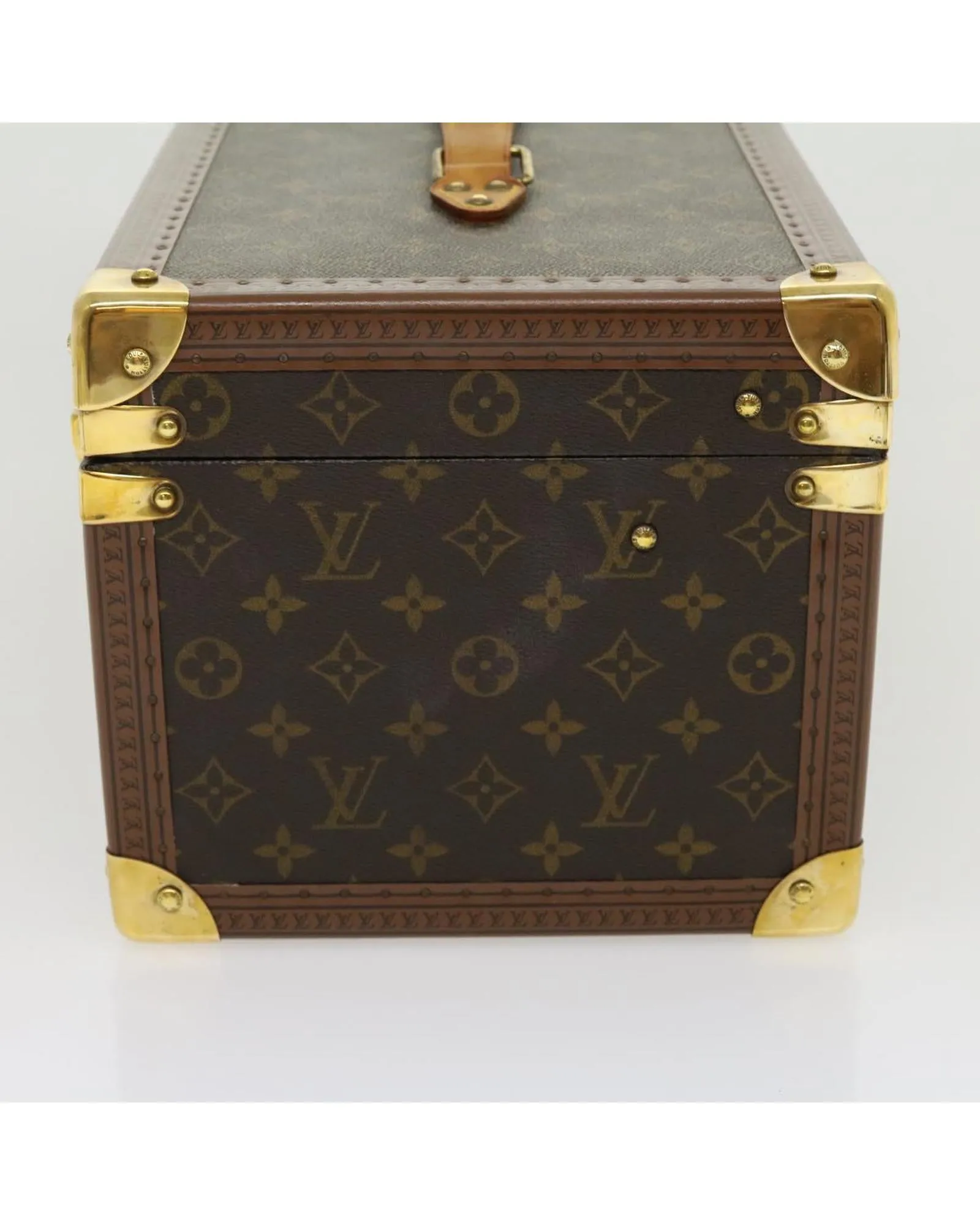 Vintage LOUIS VUITTON Monogram Boite Buteil Hand Bag Vanity