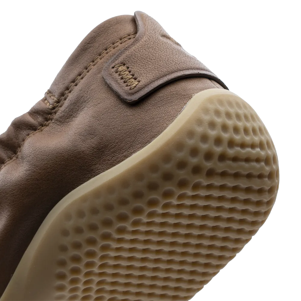 Vivobarefoot Primus Asana Yin Ballerina Leather Womens Tan