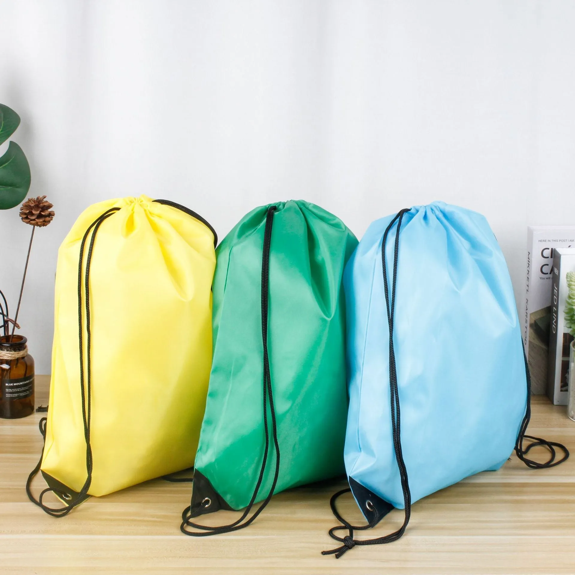 Waterproof Drawstring Bag Lightweight Spacious Perfect for Outdoor Activities